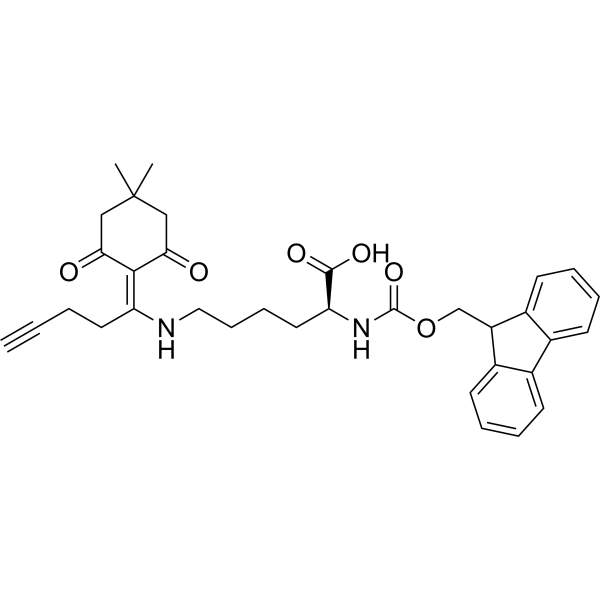 Fmoc-L-Lys(Pentynoyl-DIM)-OH 2408993-33-7